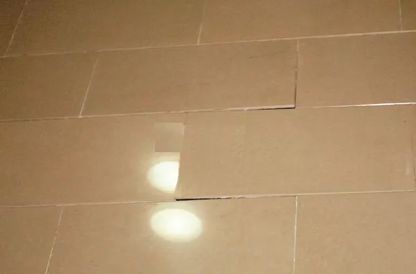 "Tile hollowing and detachment" - the tiles say they are not responsible for this!